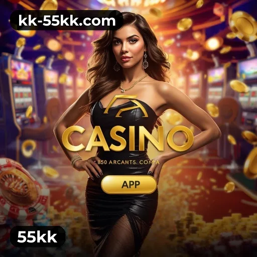 55kk cadastro — tela de formulário no app oficial
